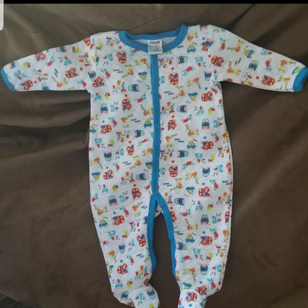 Brand New 12mo. Jumbo Beep Beep Onesie